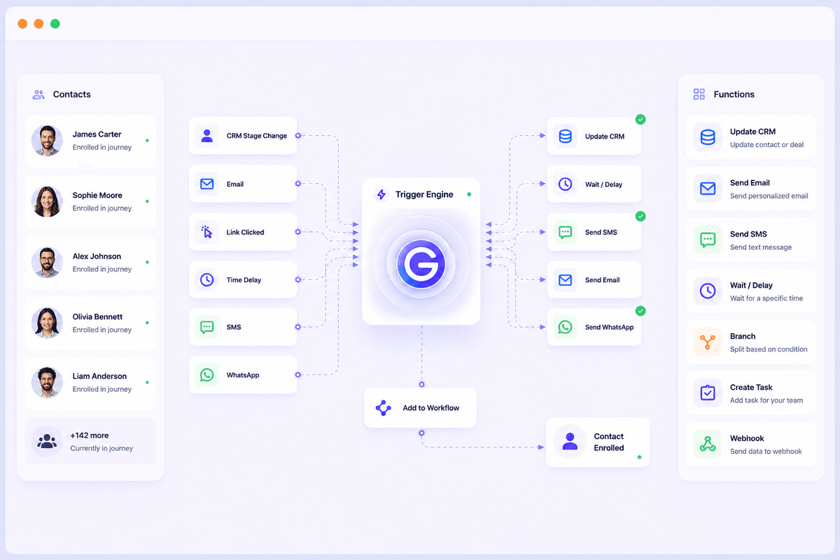Real-Time Trigger Engine — The Right Journey Fires at the Right Moment